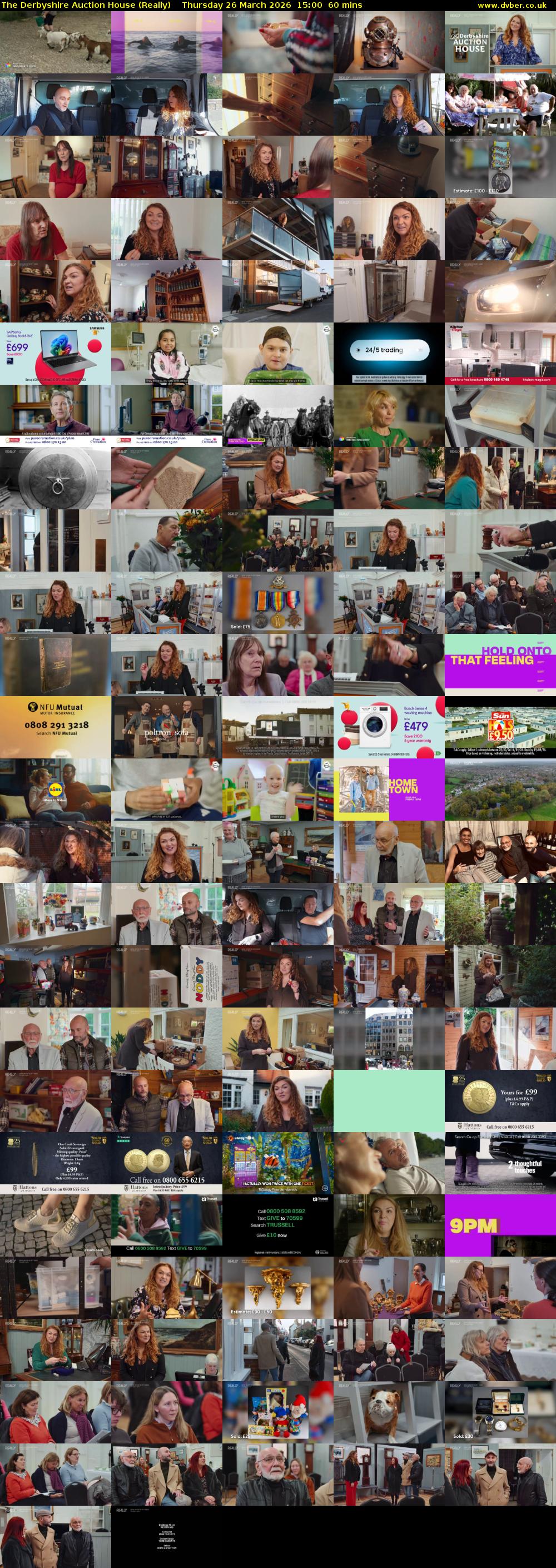 The Derbyshire Auction House (Really) Thursday 26 March 2026 15:00 - 16:00