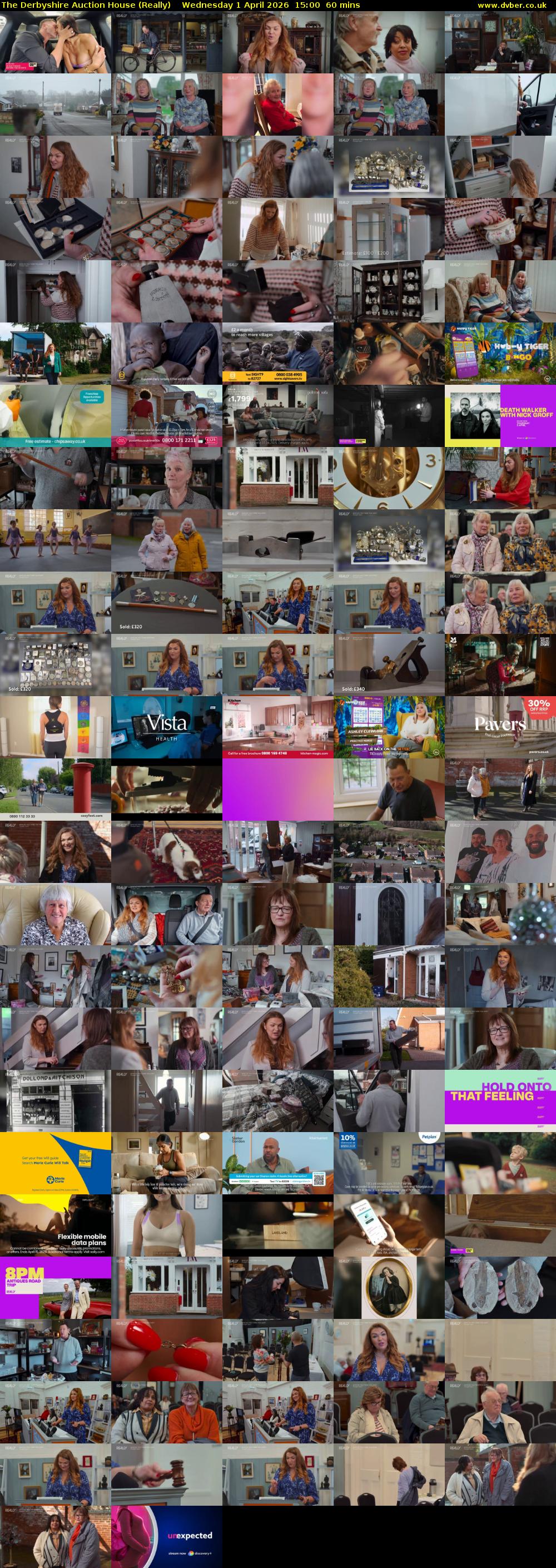 The Derbyshire Auction House (Really) Wednesday 1 April 2026 15:00 - 16:00