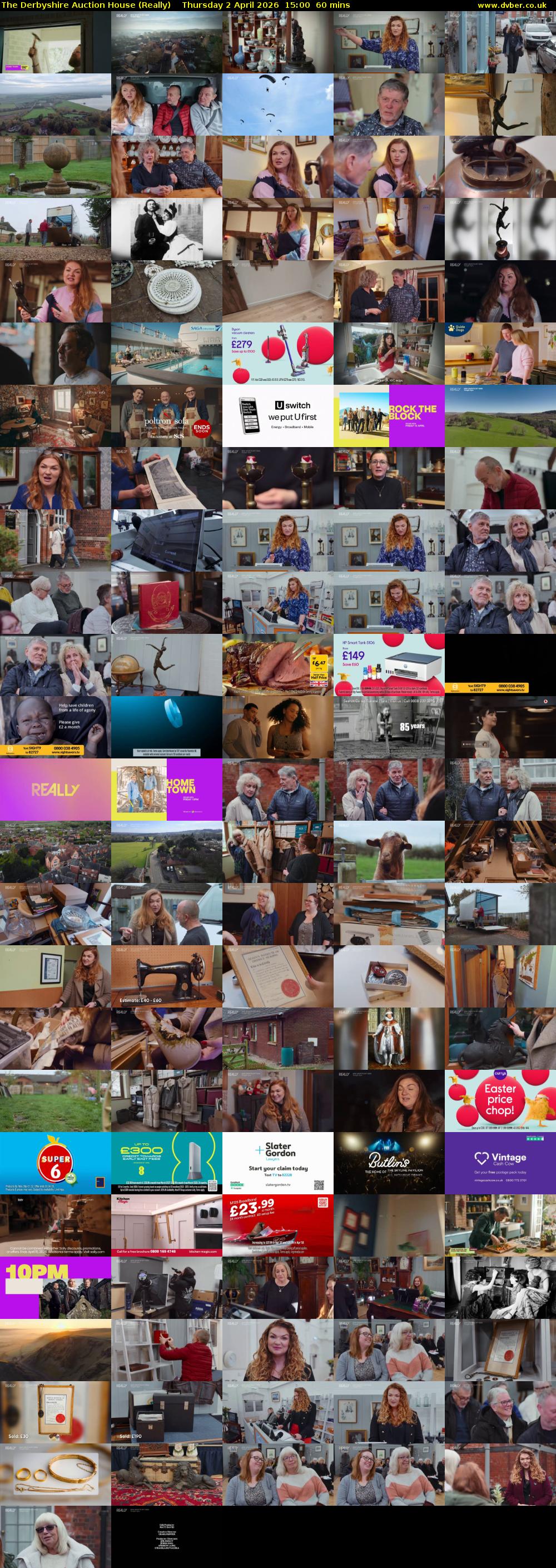 The Derbyshire Auction House (Really) Thursday 2 April 2026 15:00 - 16:00