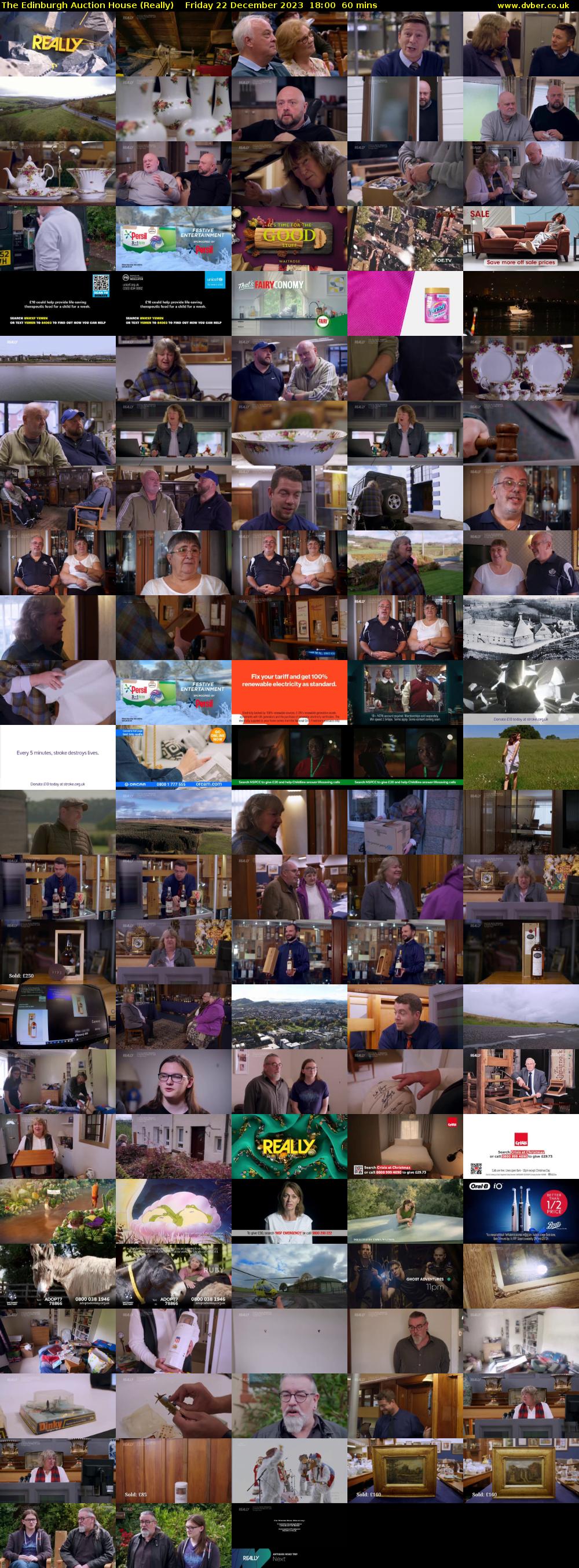 The Edinburgh Auction House (Really) Friday 22 December 2023 18:00 - 19:00