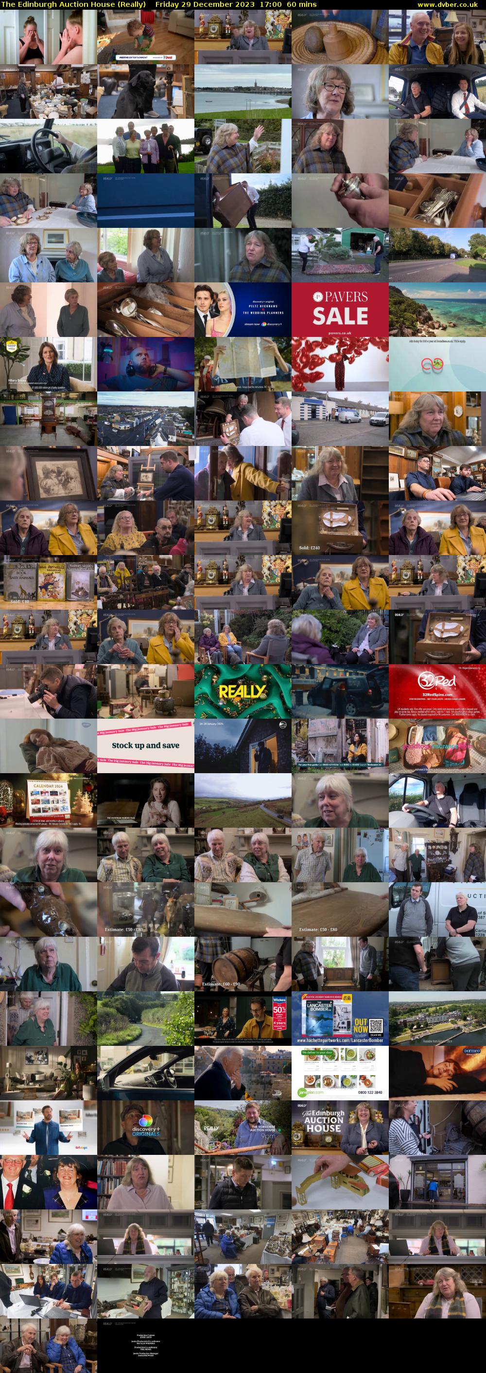 The Edinburgh Auction House (Really) Friday 29 December 2023 17:00 - 18:00