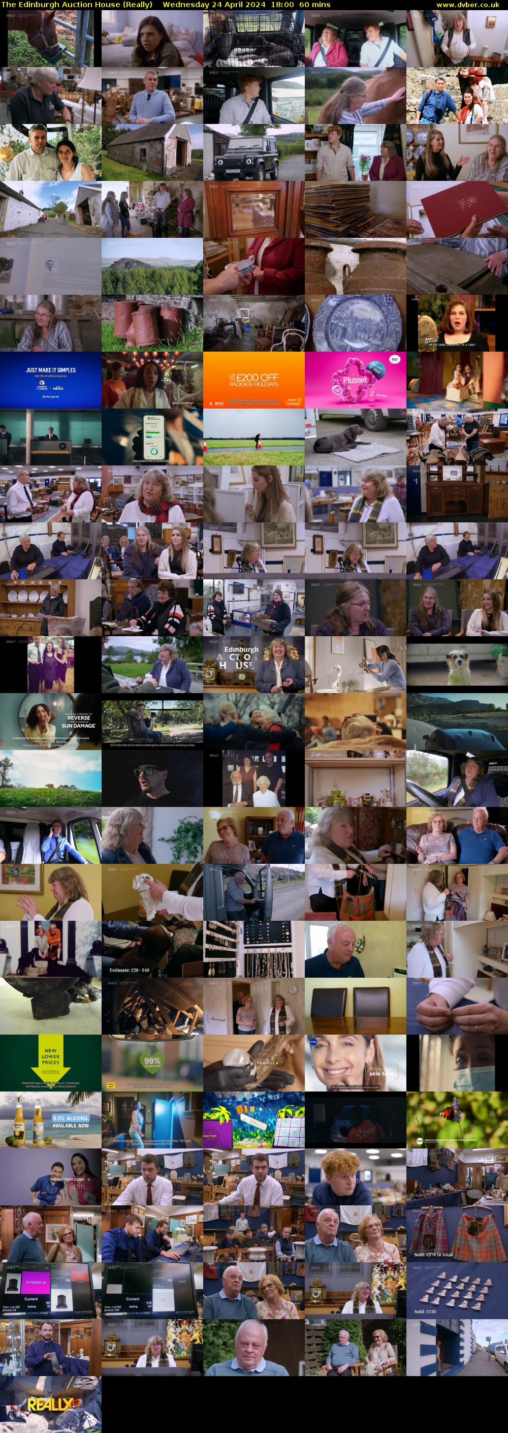 The Edinburgh Auction House (Really) Wednesday 24 April 2024 18:00 - 19:00