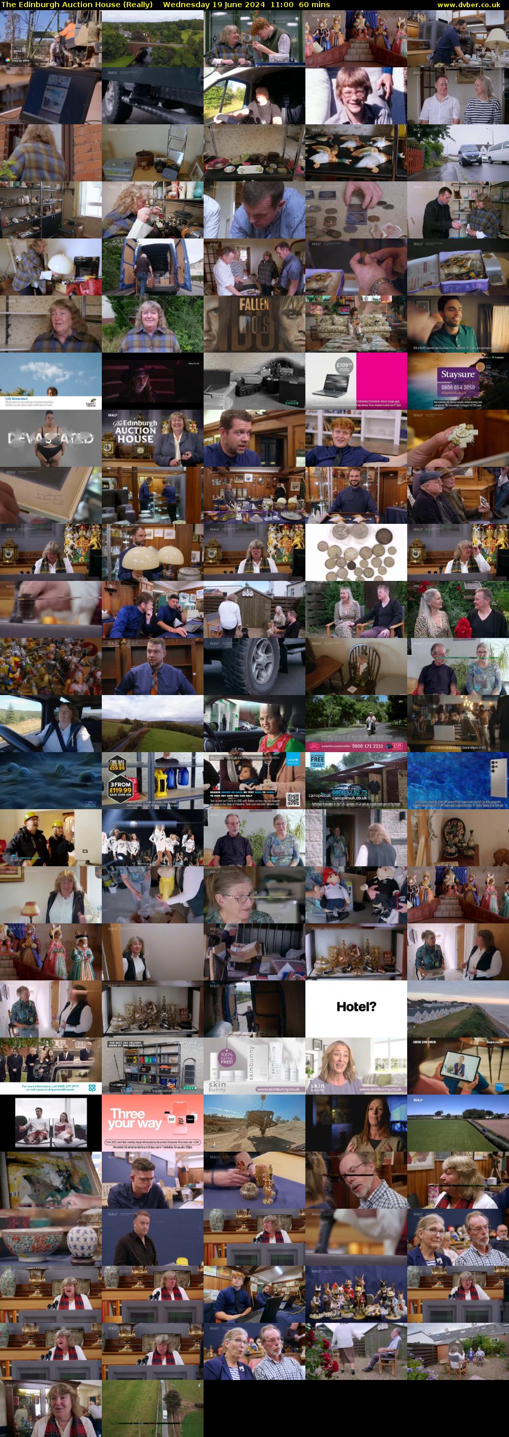 The Edinburgh Auction House (Really) Wednesday 19 June 2024 11:00 - 12:00