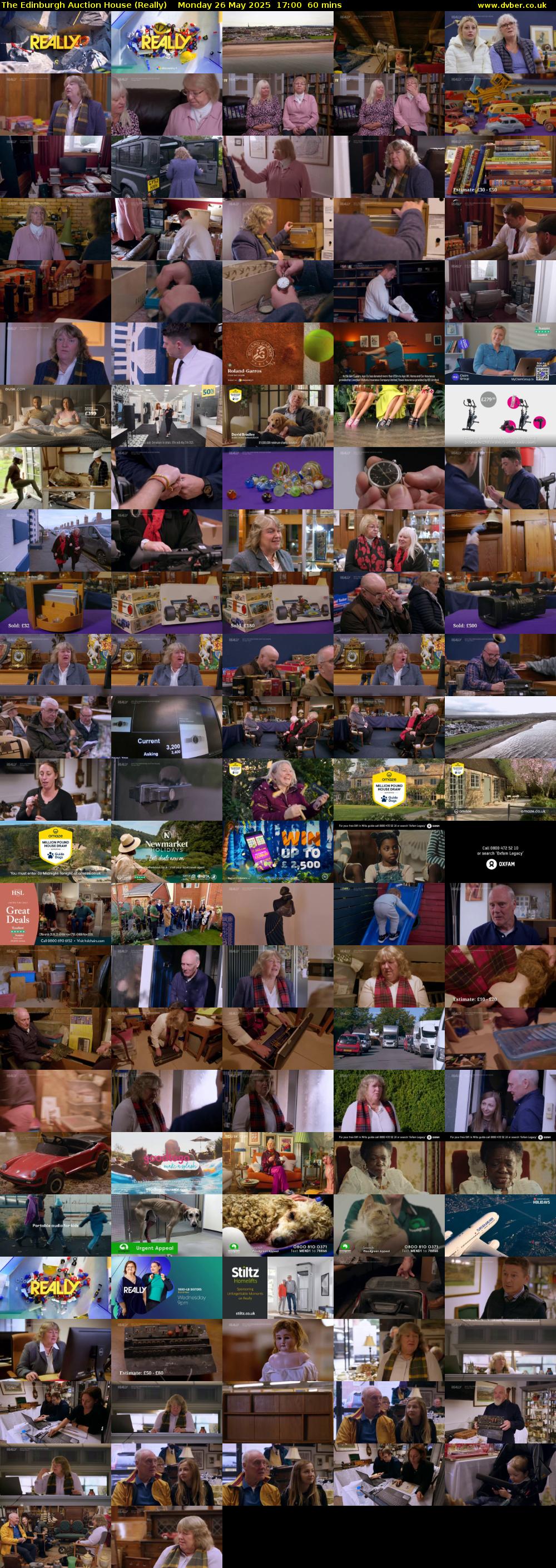 The Edinburgh Auction House (Really) Monday 26 May 2025 17:00 - 18:00