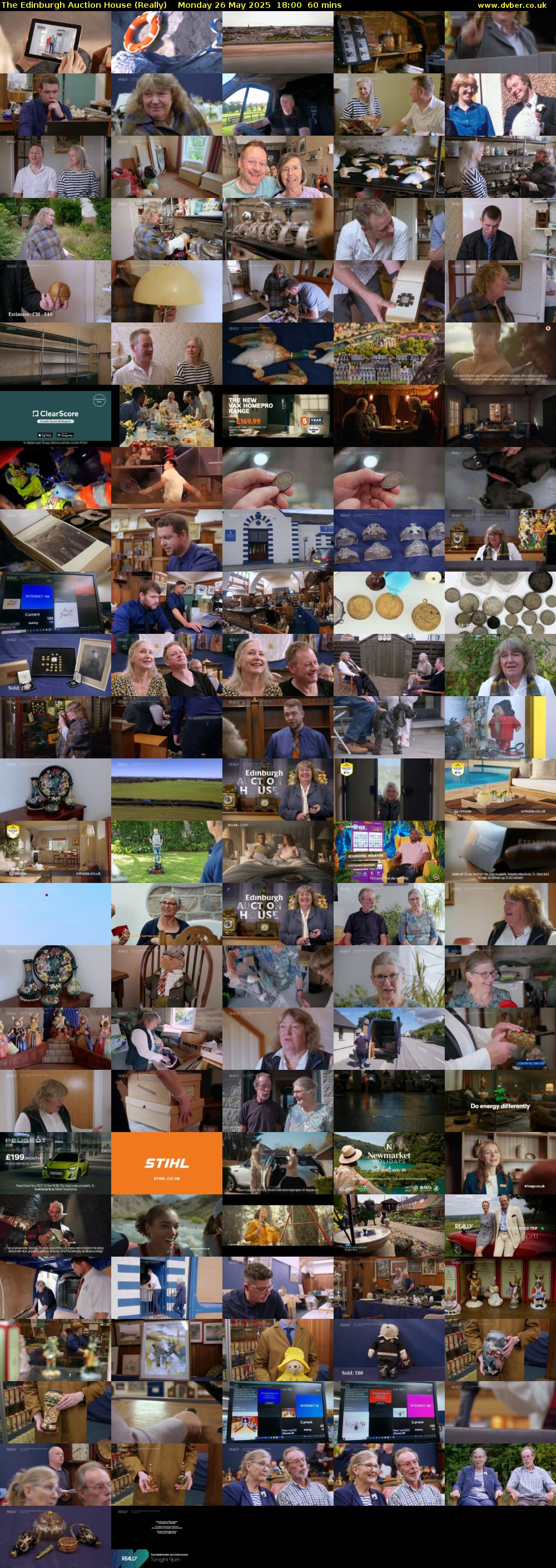 The Edinburgh Auction House (Really) Monday 26 May 2025 18:00 - 19:00