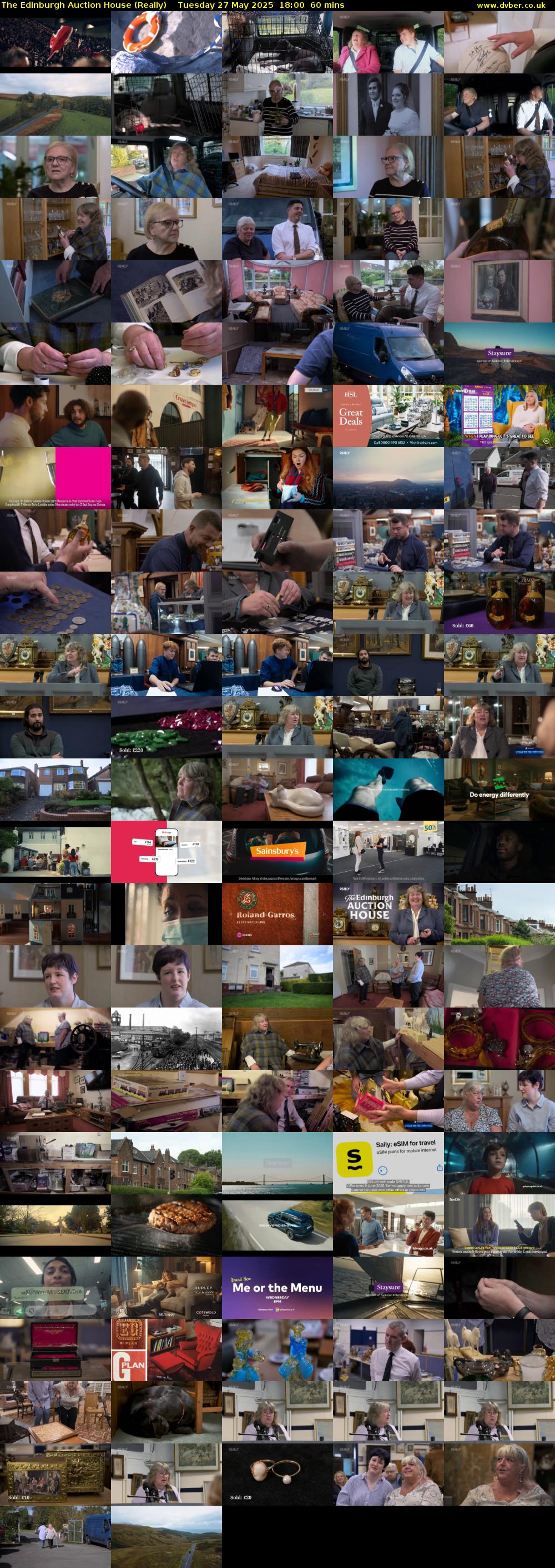 The Edinburgh Auction House (Really) Tuesday 27 May 2025 18:00 - 19:00