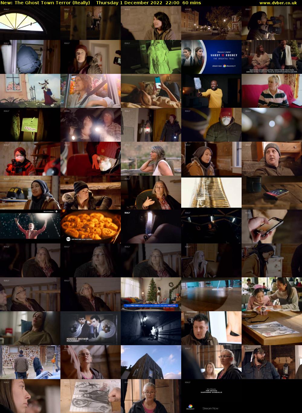 The Ghost Town Terror (Really) Thursday 1 December 2022 22:00 - 23:00