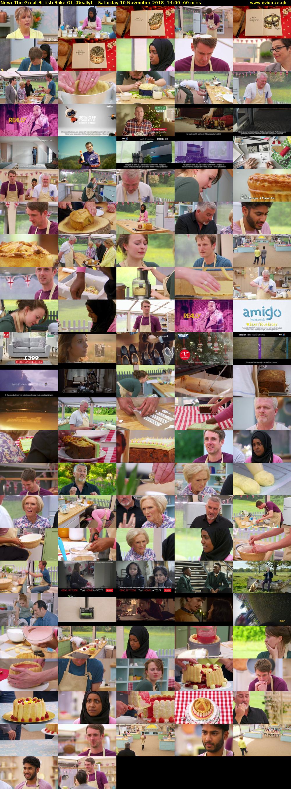 The Great British Bake Off (Really) Saturday 10 November 2018 14:00 - 15:00