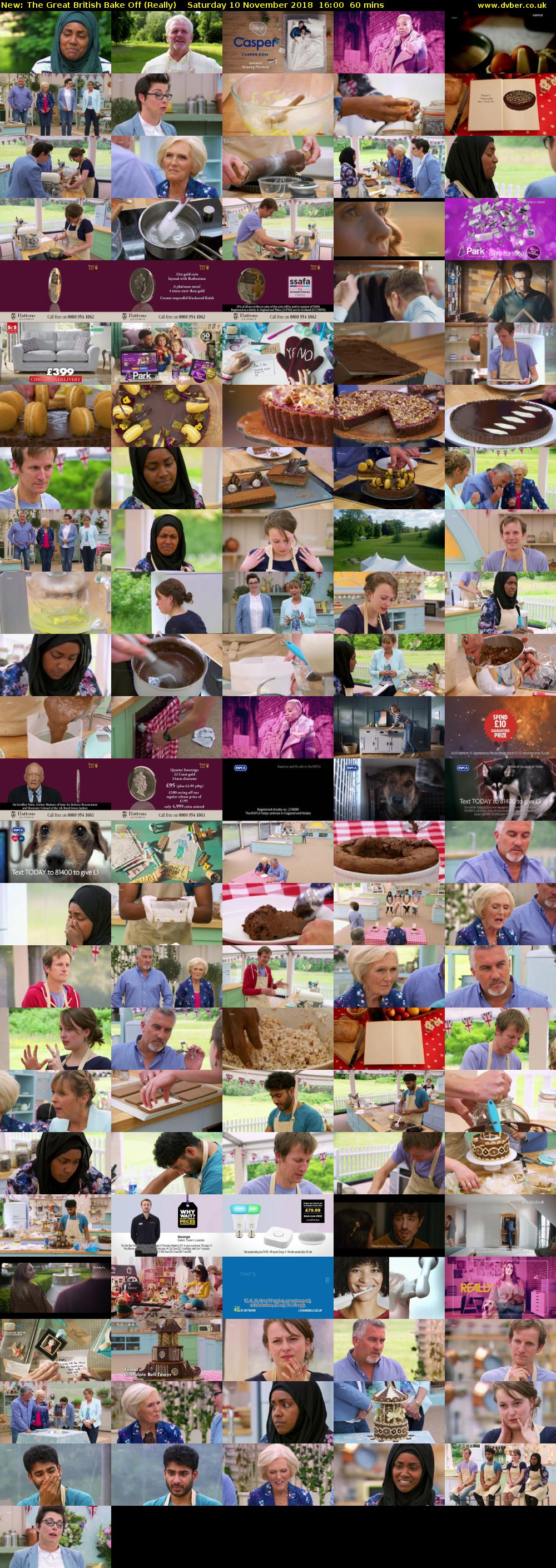 The Great British Bake Off (Really) Saturday 10 November 2018 16:00 - 17:00