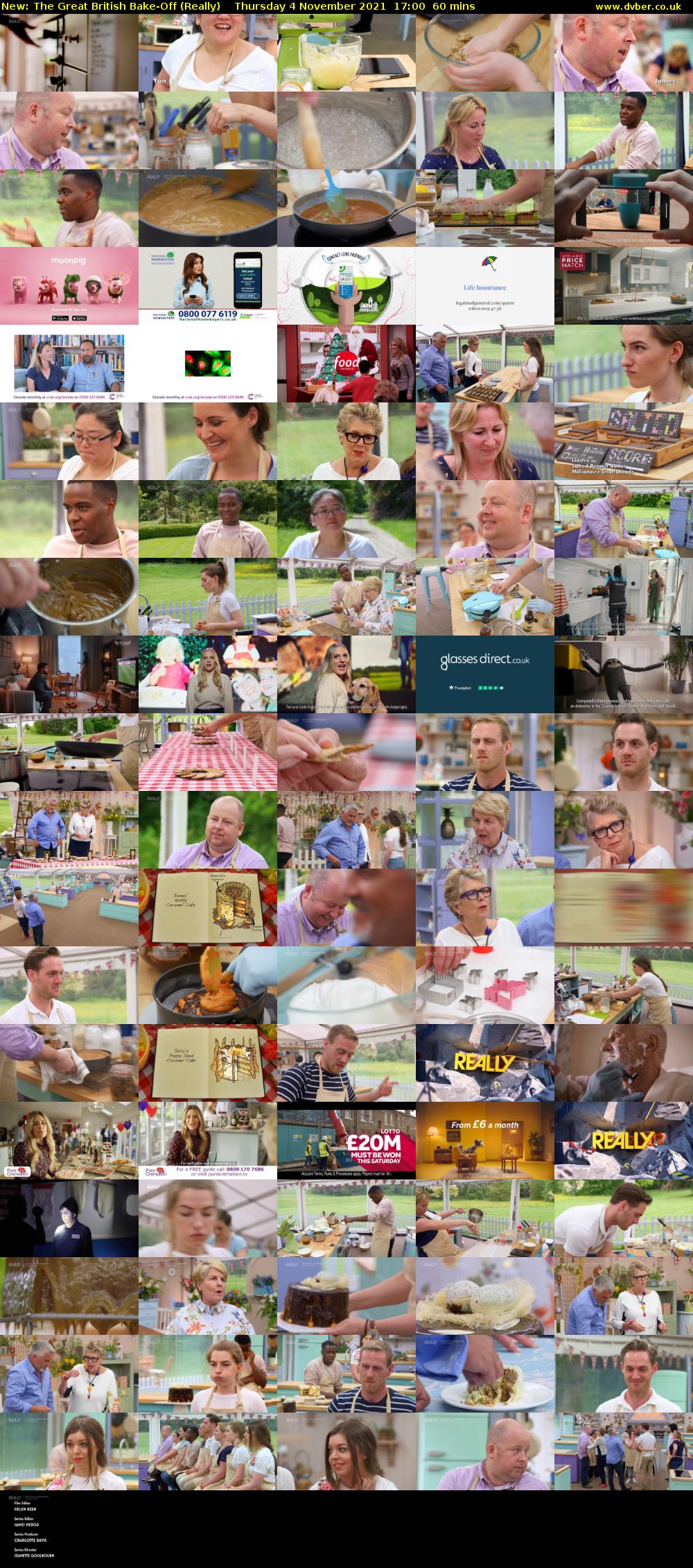 The Great British Bake-Off (Really) Thursday 4 November 2021 17:00 - 18:00