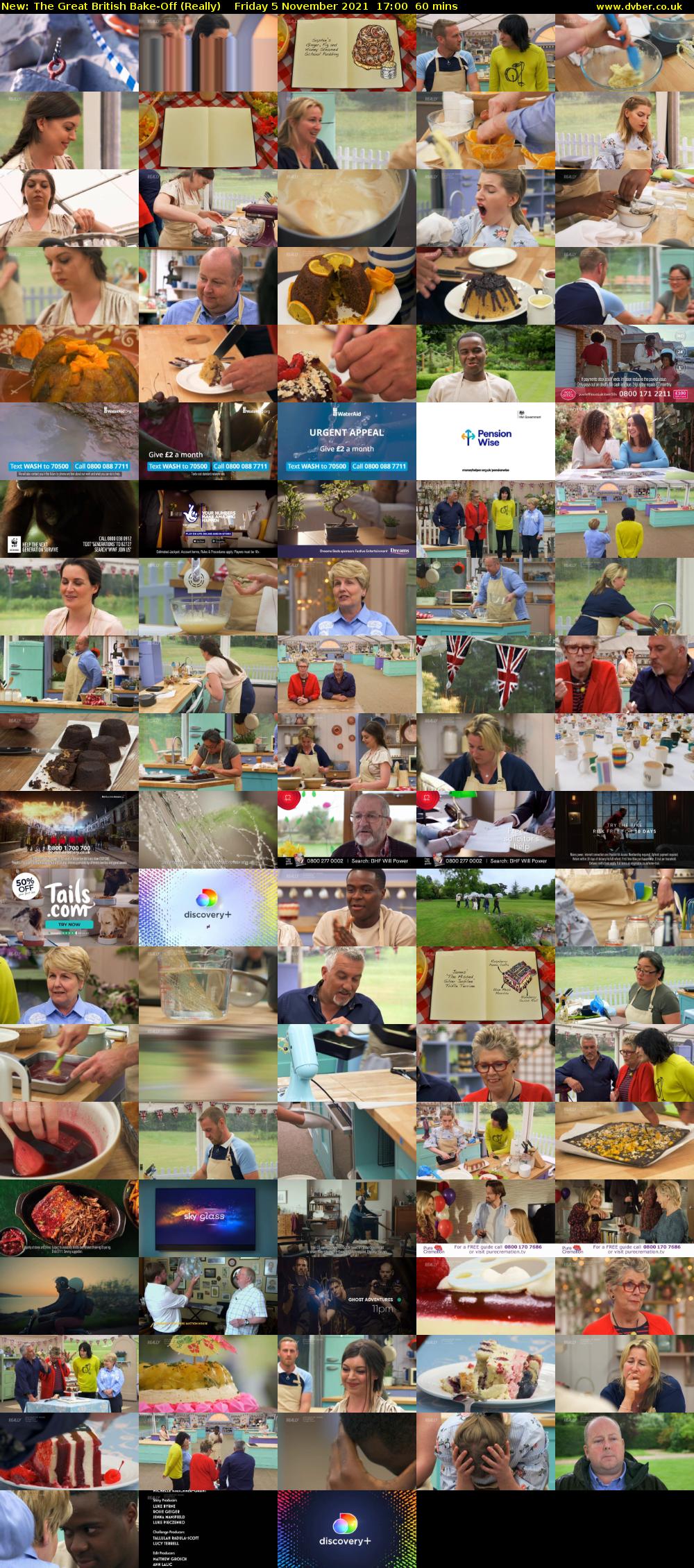 The Great British Bake-Off (Really) Friday 5 November 2021 17:00 - 18:00