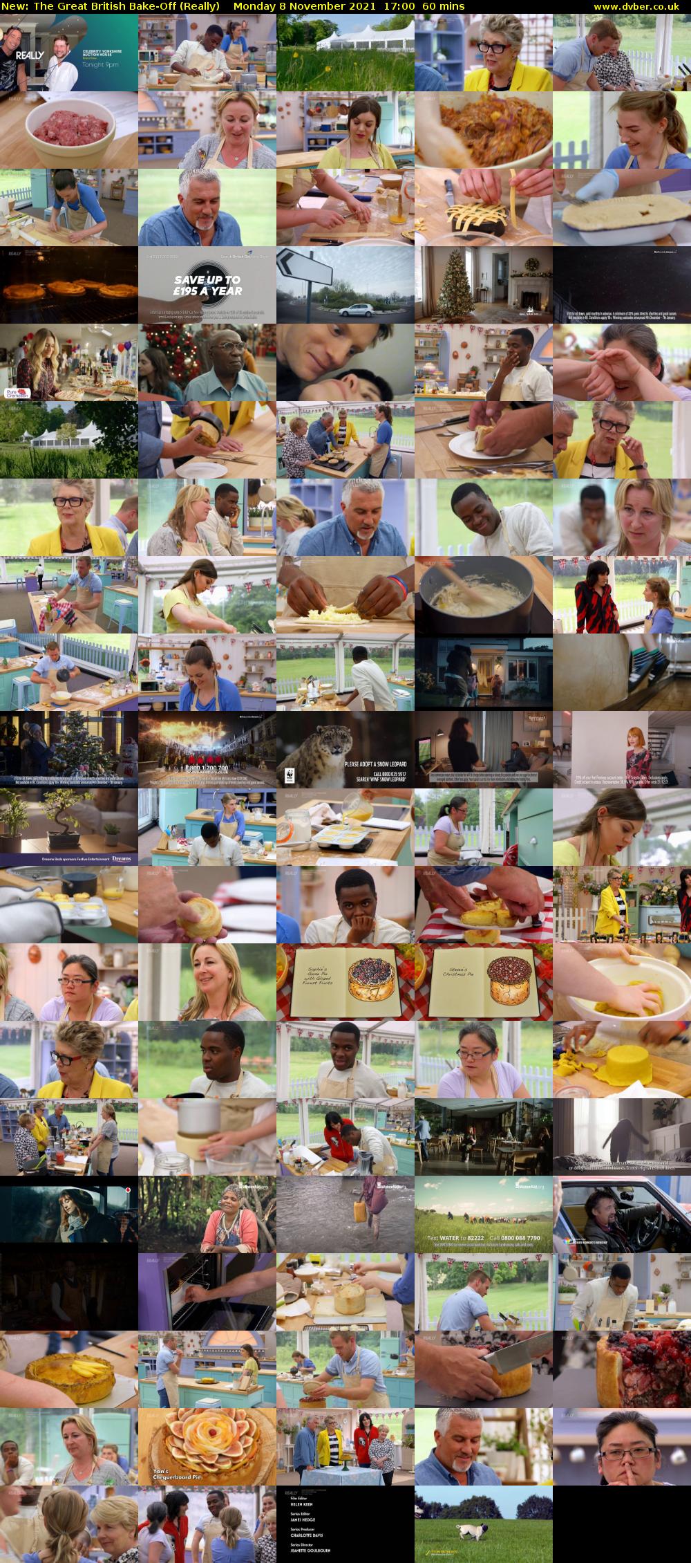 The Great British Bake-Off (Really) Monday 8 November 2021 17:00 - 18:00