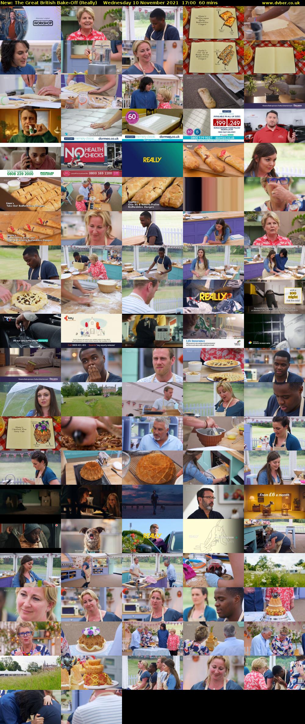 The Great British Bake-Off (Really) Wednesday 10 November 2021 17:00 - 18:00