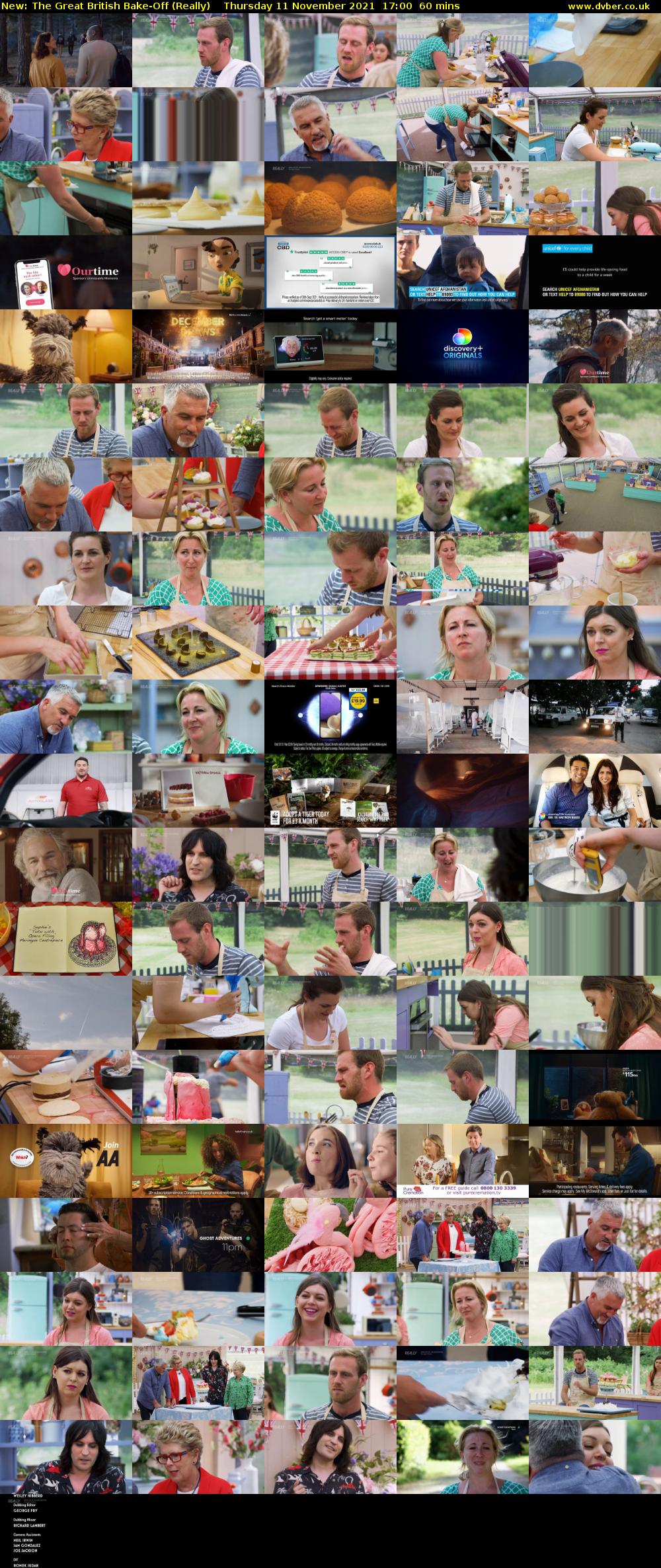 The Great British Bake-Off (Really) Thursday 11 November 2021 17:00 - 18:00