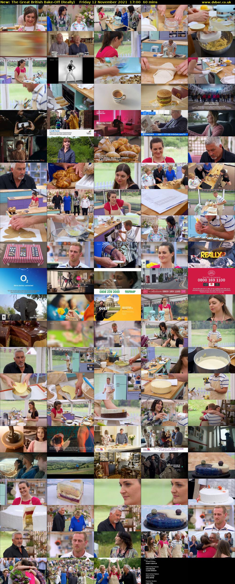 The Great British Bake-Off (Really) Friday 12 November 2021 17:00 - 18:00
