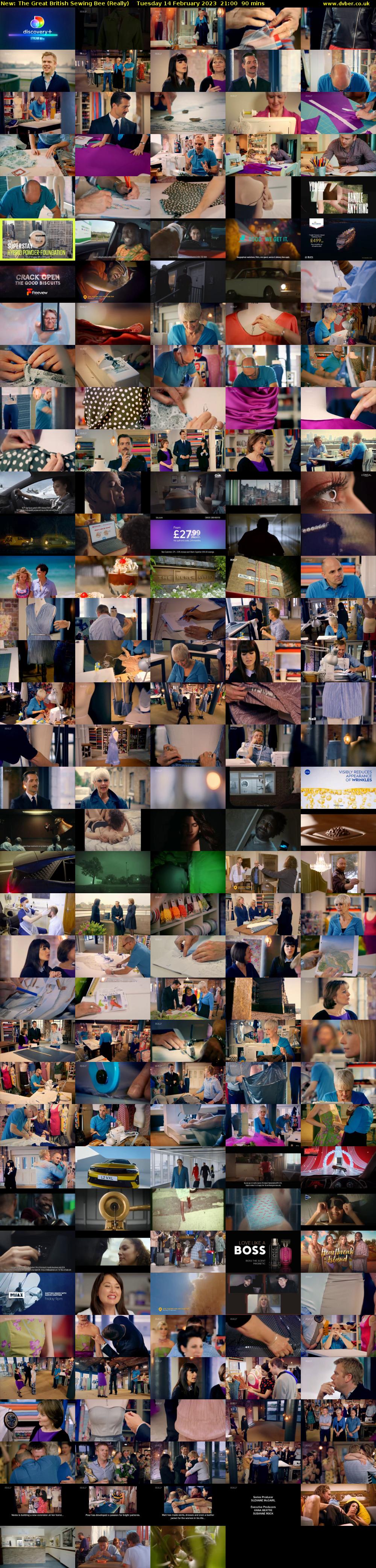 The Great British Sewing Bee (Really) Tuesday 14 February 2023 21:00 - 22:30