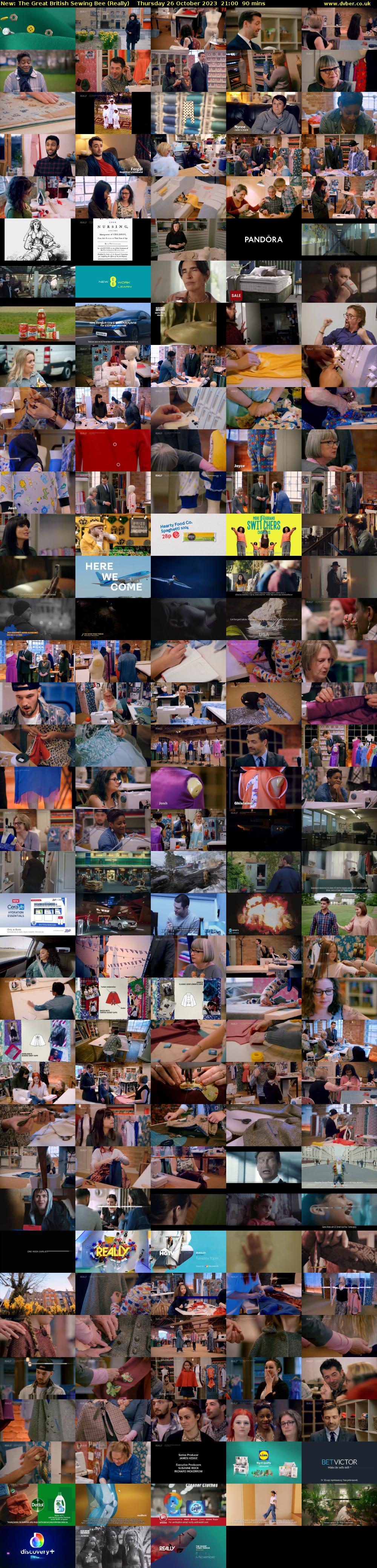 The Great British Sewing Bee (Really) Thursday 26 October 2023 21:00 - 22:30