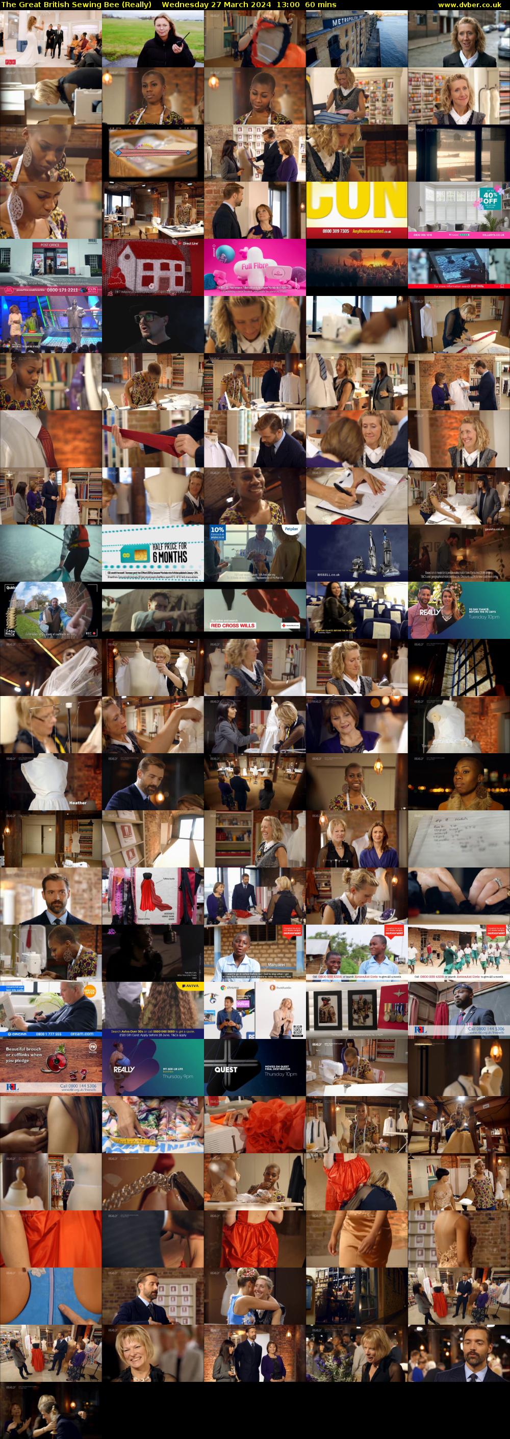 The Great British Sewing Bee (Really) Wednesday 27 March 2024 13:00 - 14:00
