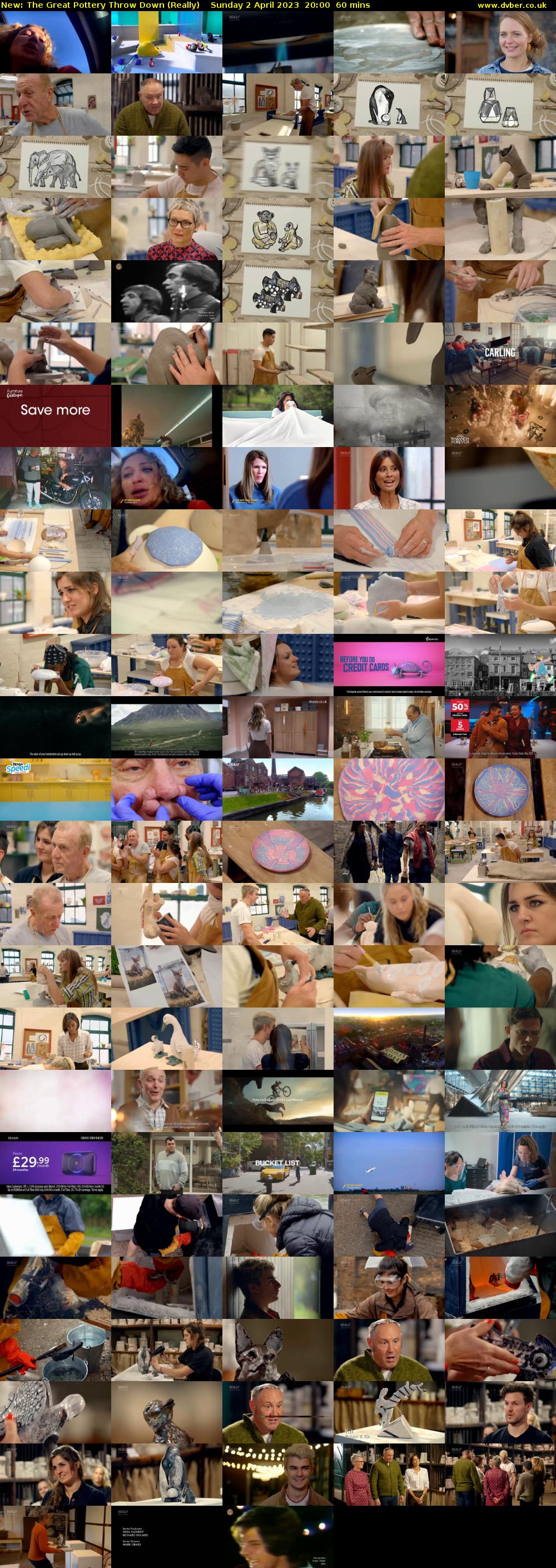 The Great Pottery Throw Down (Really) Sunday 2 April 2023 20:00 - 21:00