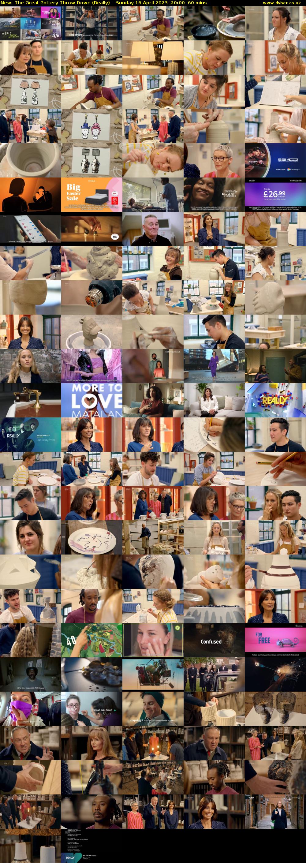 The Great Pottery Throw Down (Really) Sunday 16 April 2023 20:00 - 21:00