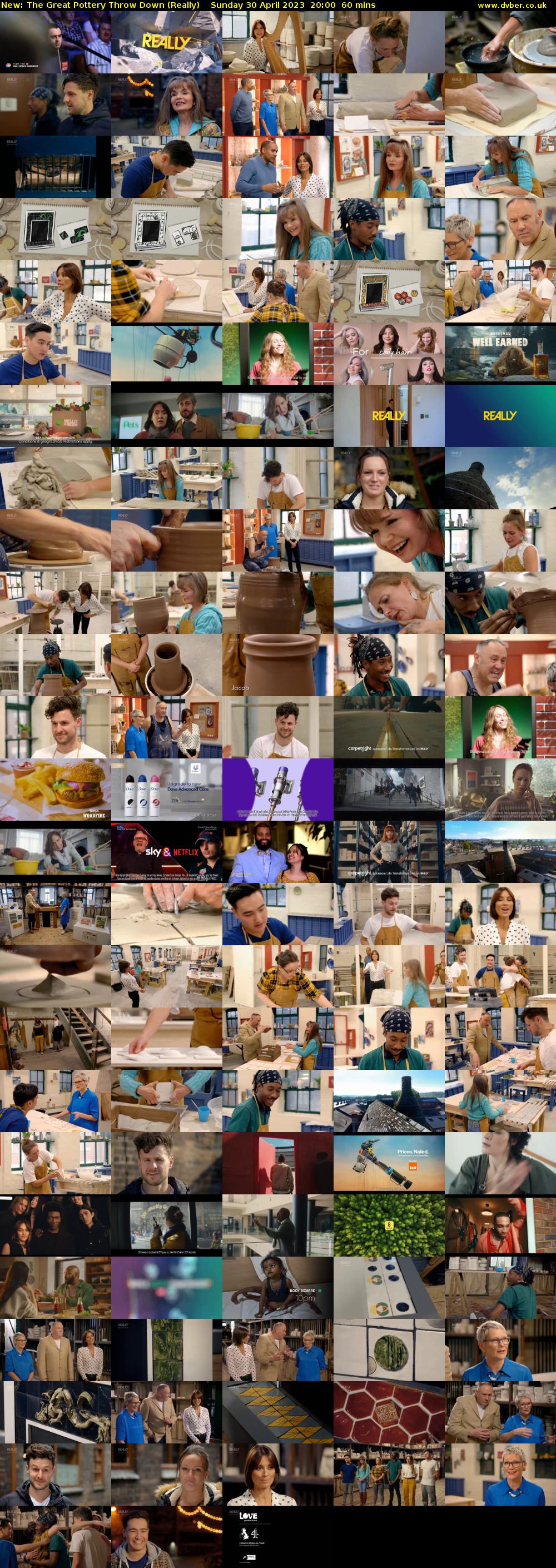 The Great Pottery Throw Down (Really) Sunday 30 April 2023 20:00 - 21:00