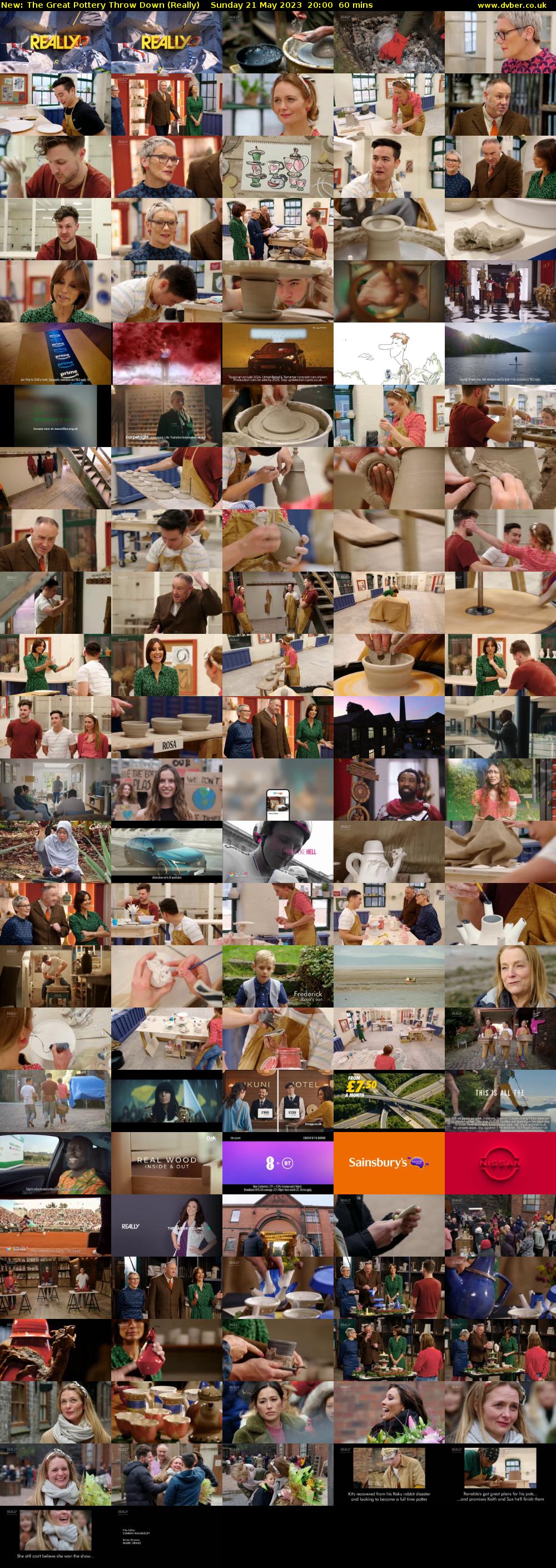 The Great Pottery Throw Down (Really) Sunday 21 May 2023 20:00 - 21:00