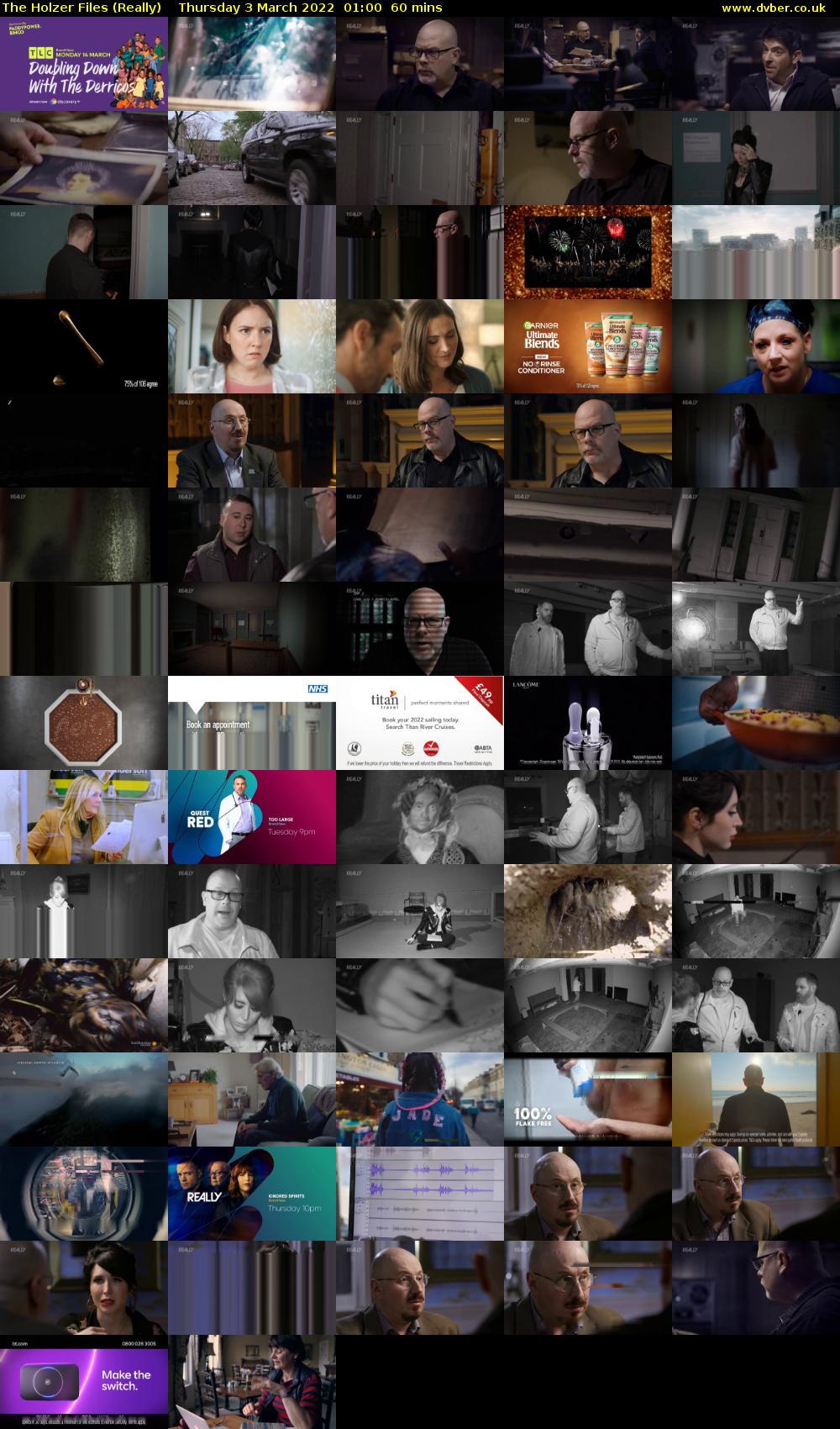 The Holzer Files (Really) Thursday 3 March 2022 01:00 - 02:00