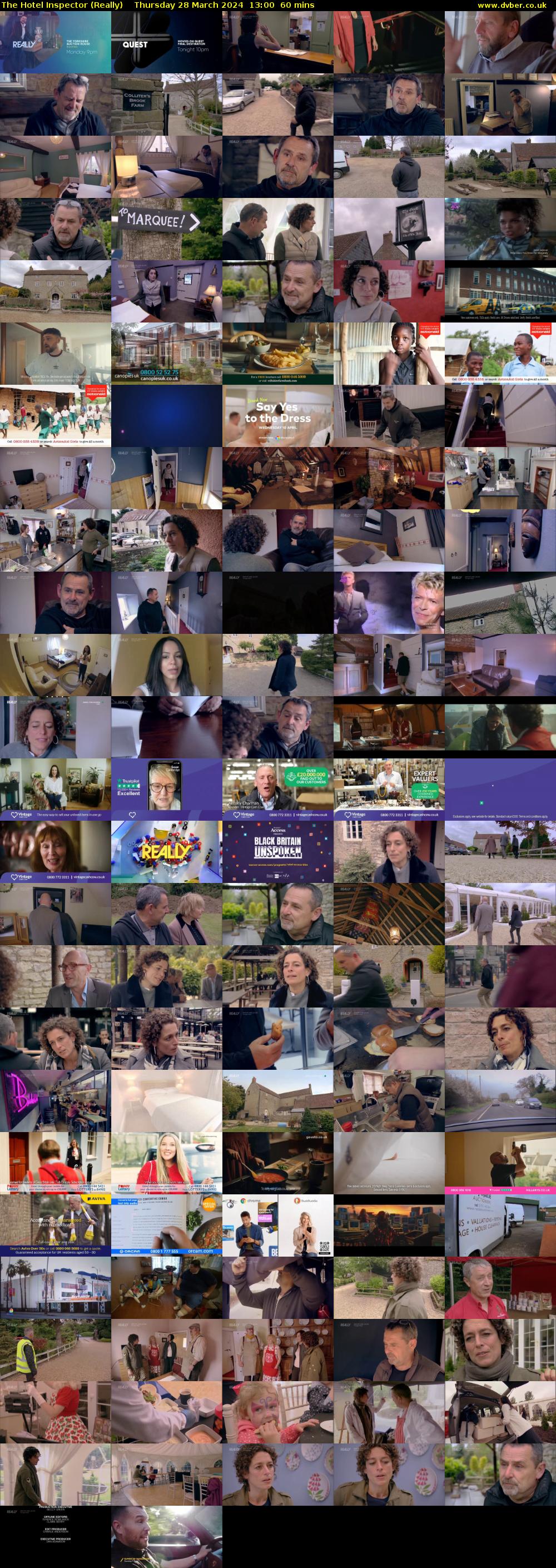 The Hotel Inspector (Really) Thursday 28 March 2024 13:00 - 14:00