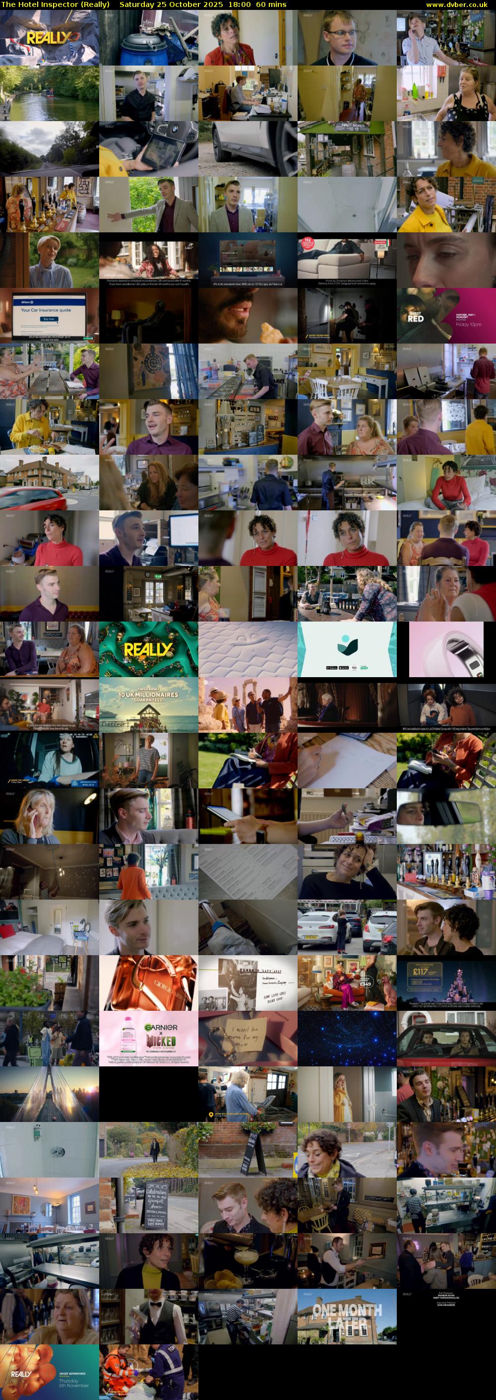 The Hotel Inspector (Really) Saturday 25 October 2025 18:00 - 19:00