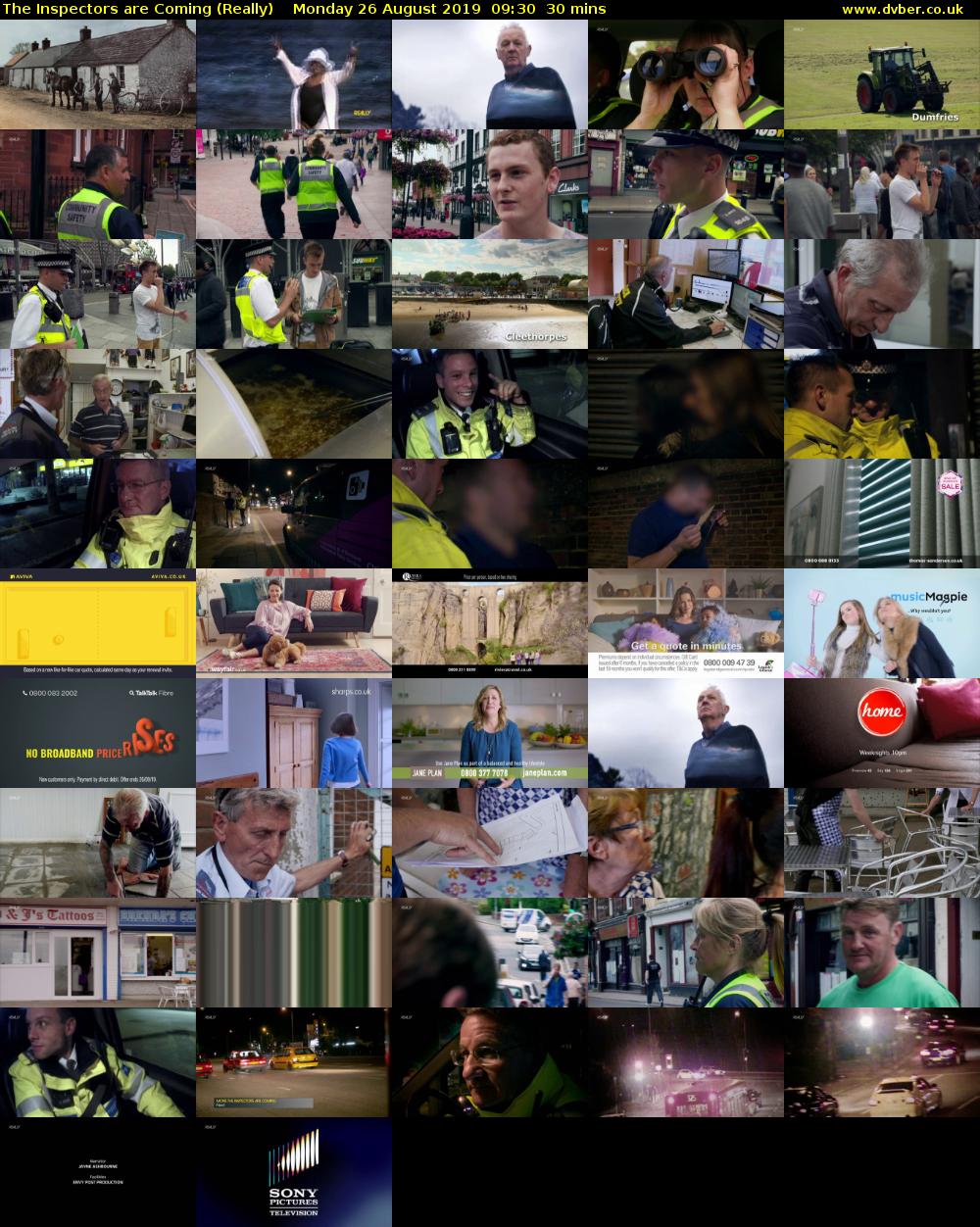The Inspectors Are Coming (Really) Monday 26 August 2019 09:30 - 10:00