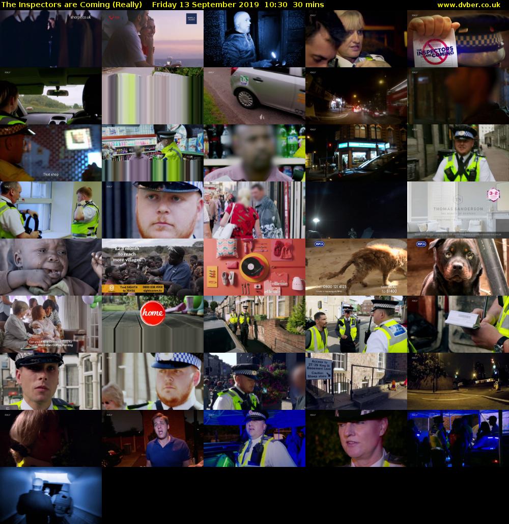 The Inspectors Are Coming (Really) Friday 13 September 2019 10:30 - 11:00