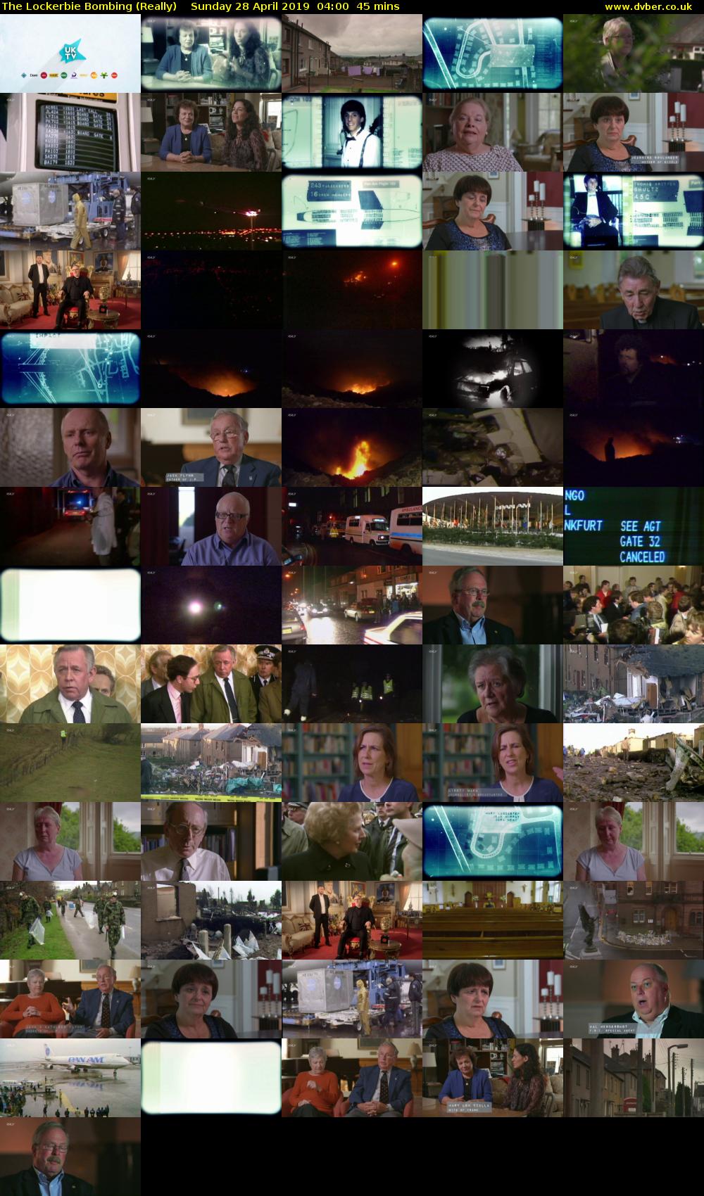 The Lockerbie Bombing (Really) Sunday 28 April 2019 04:00 - 04:45
