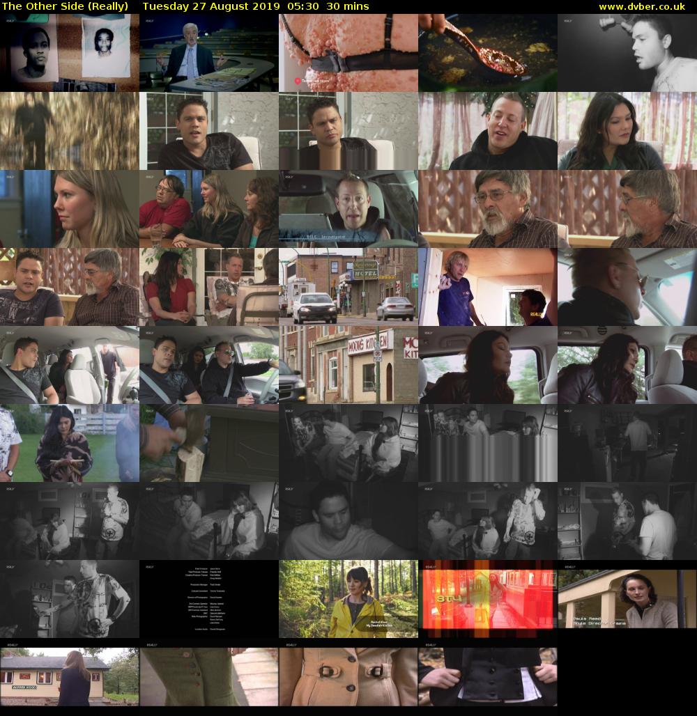 The Other Side (Really) Tuesday 27 August 2019 05:30 - 06:00