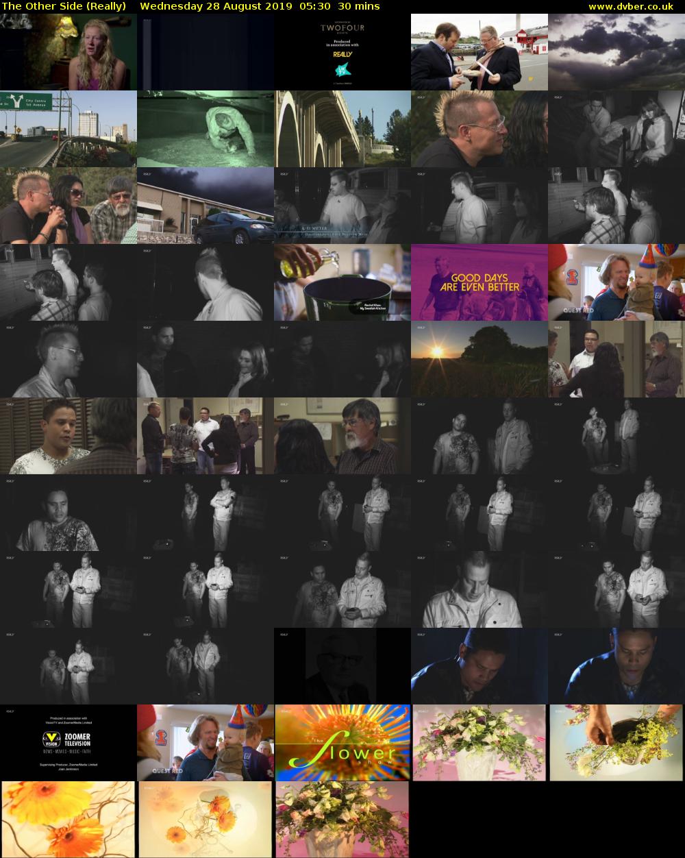 The Other Side (Really) Wednesday 28 August 2019 05:30 - 06:00