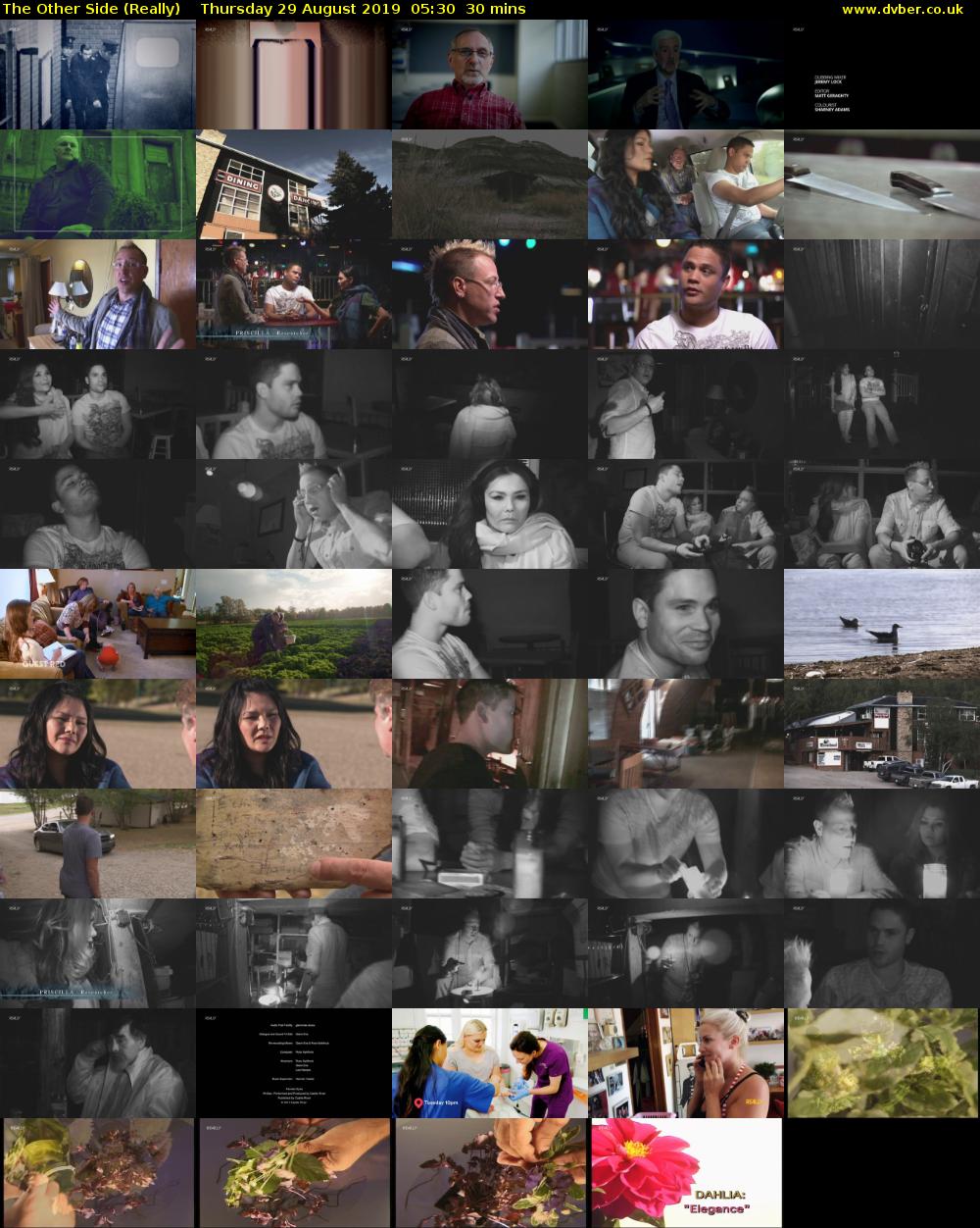 The Other Side (Really) Thursday 29 August 2019 05:30 - 06:00