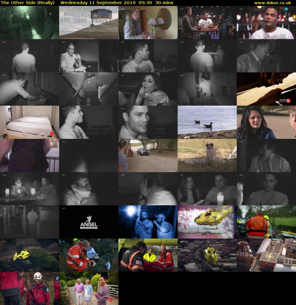 The Other Side (Really) Wednesday 11 September 2019 05:30 - 06:00