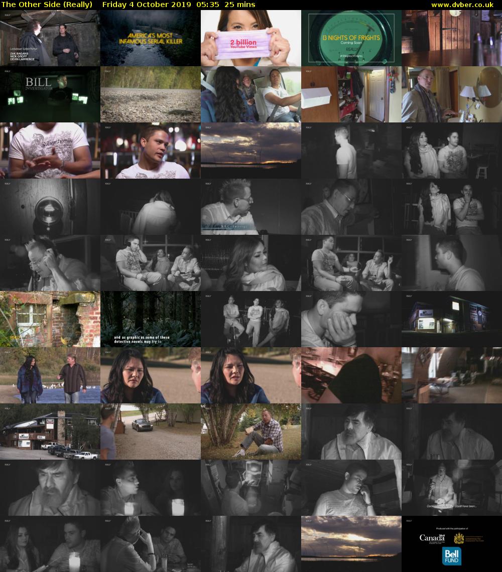 The Other Side (Really) Friday 4 October 2019 05:35 - 06:00