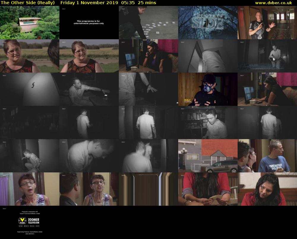 The Other Side (Really) Friday 1 November 2019 05:35 - 06:00