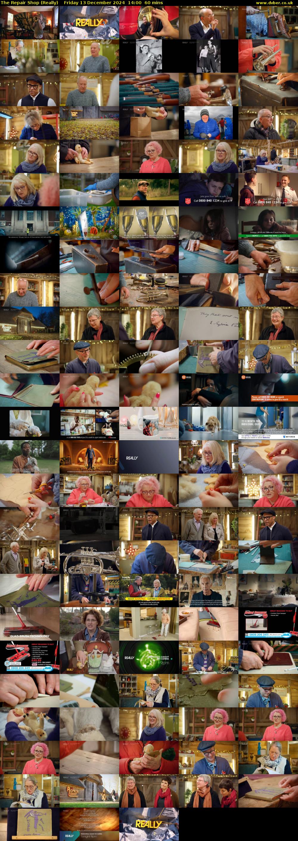 The Repair Shop (Really) Friday 13 December 2024 14:00 - 15:00
