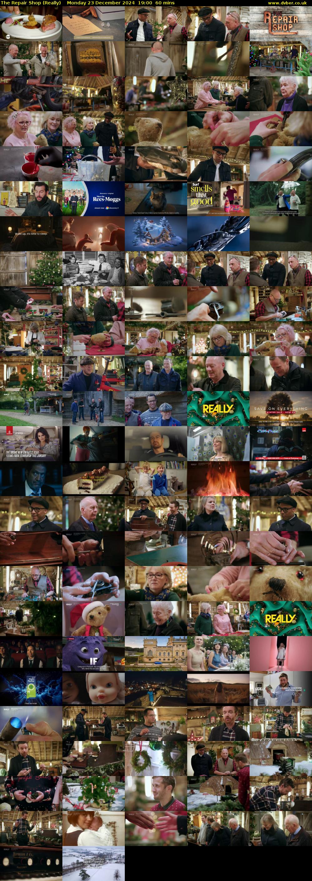 The Repair Shop (Really) Monday 23 December 2024 19:00 - 20:00