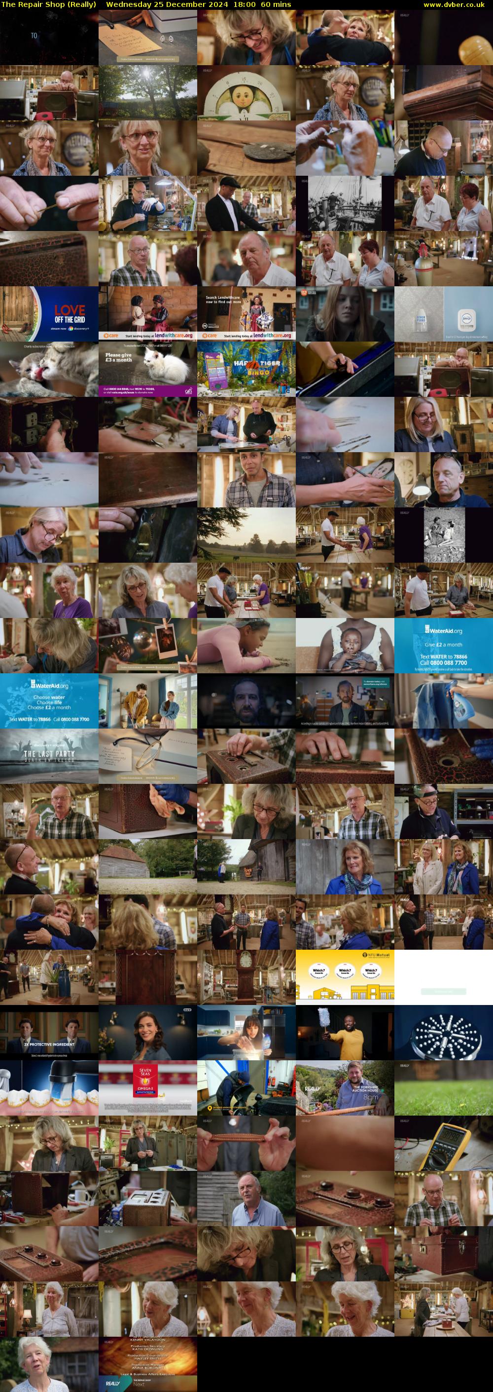 The Repair Shop (Really) Wednesday 25 December 2024 18:00 - 19:00
