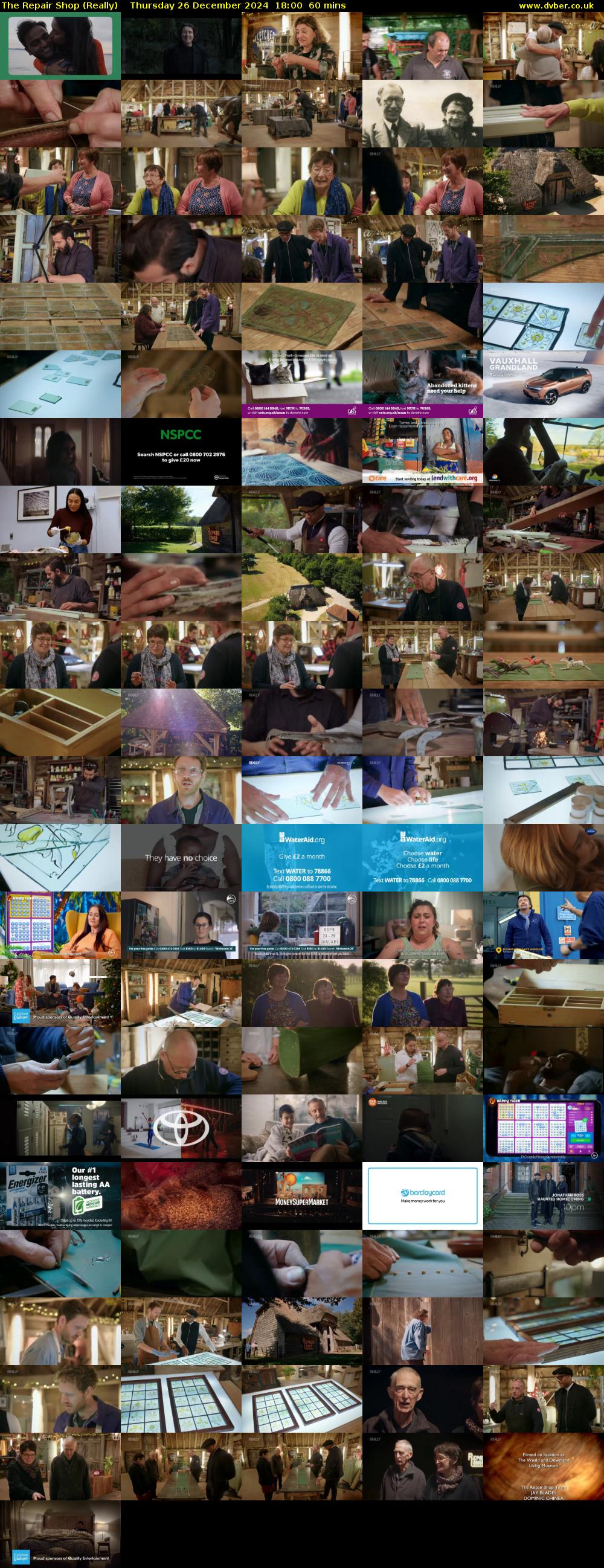 The Repair Shop (Really) Thursday 26 December 2024 18:00 - 19:00