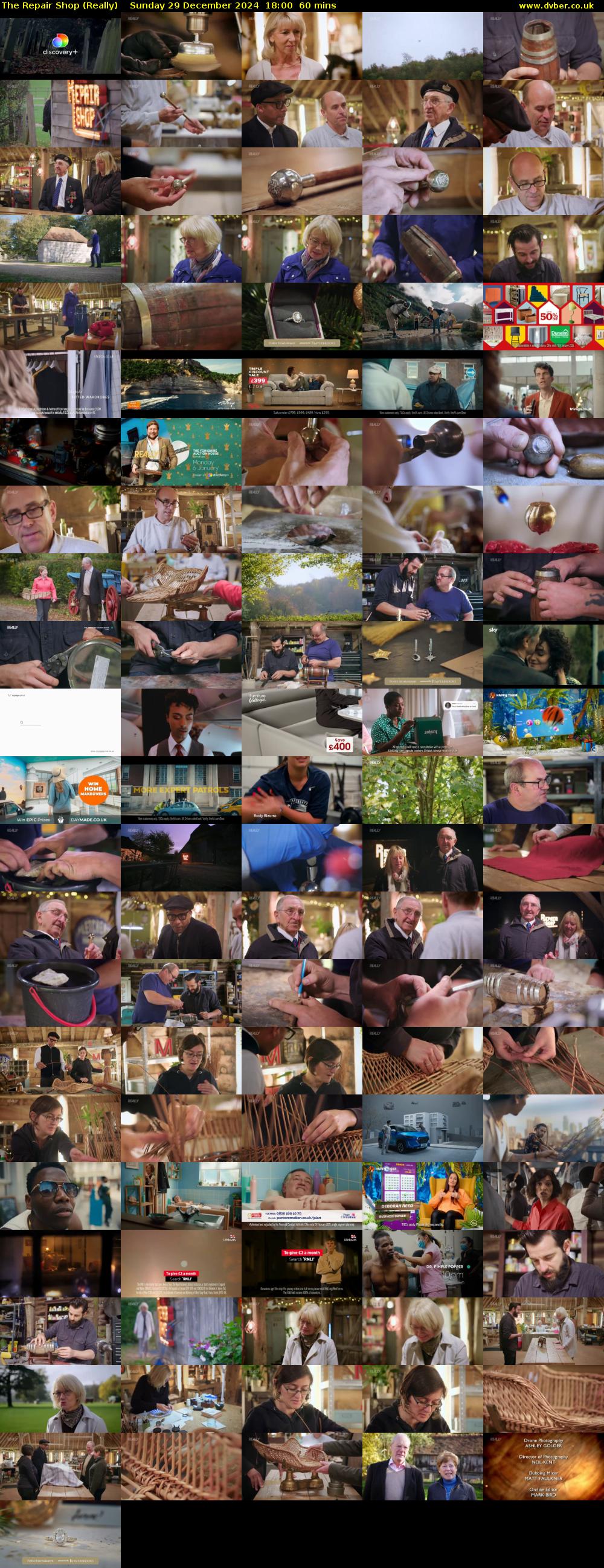 The Repair Shop (Really) Sunday 29 December 2024 18:00 - 19:00