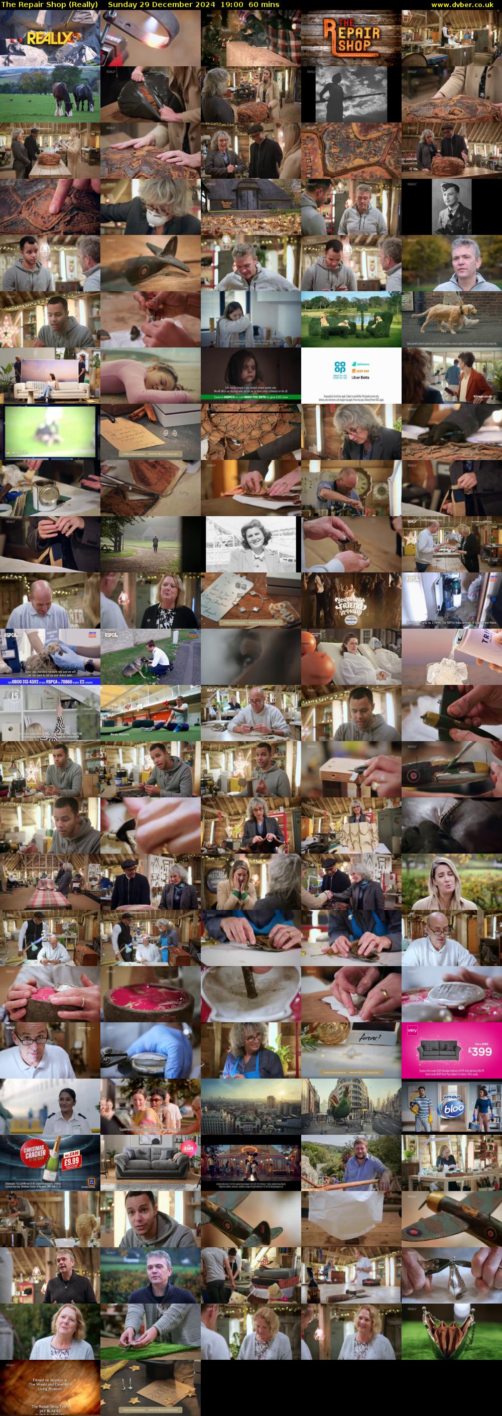 The Repair Shop (Really) Sunday 29 December 2024 19:00 - 20:00
