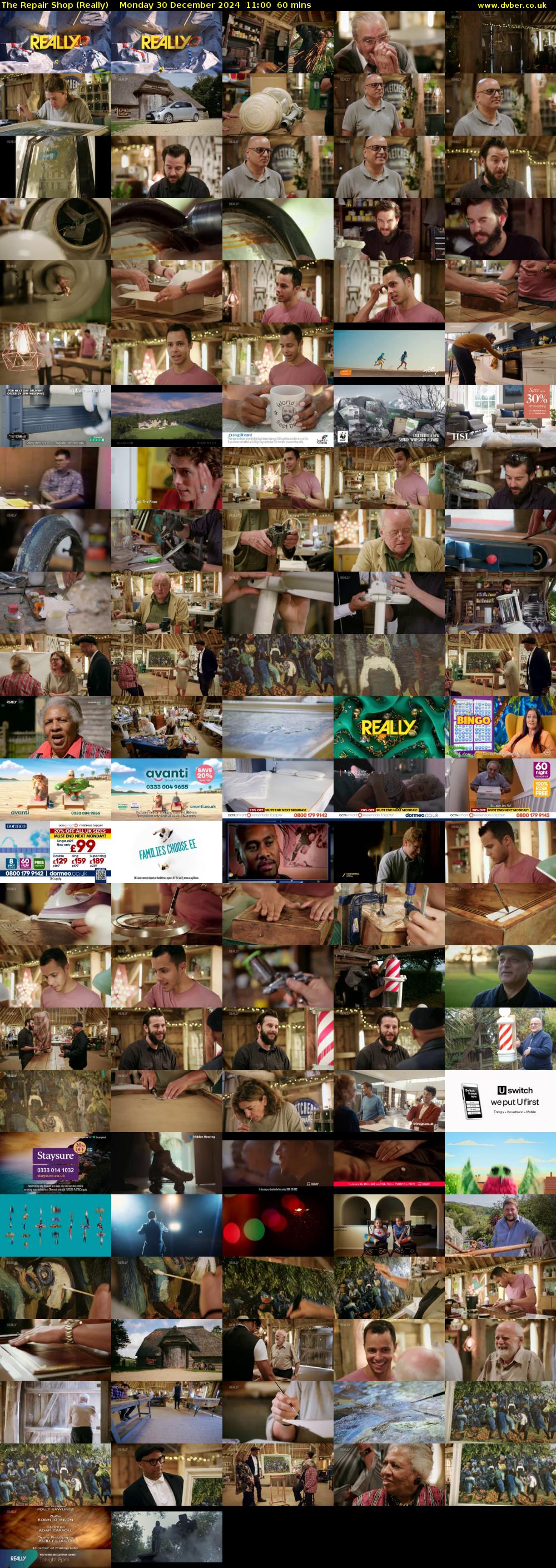 The Repair Shop (Really) Monday 30 December 2024 11:00 - 12:00
