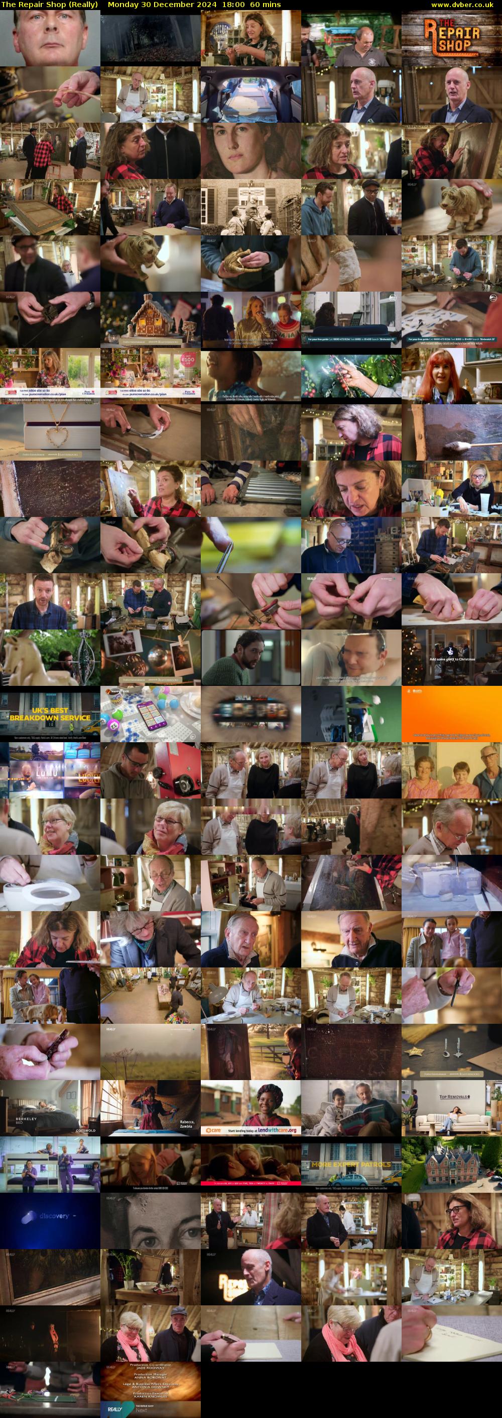 The Repair Shop (Really) Monday 30 December 2024 18:00 - 19:00