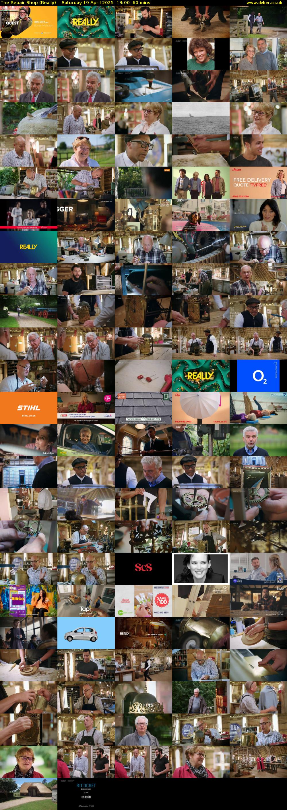 The Repair Shop (Really) Saturday 19 April 2025 13:00 - 14:00