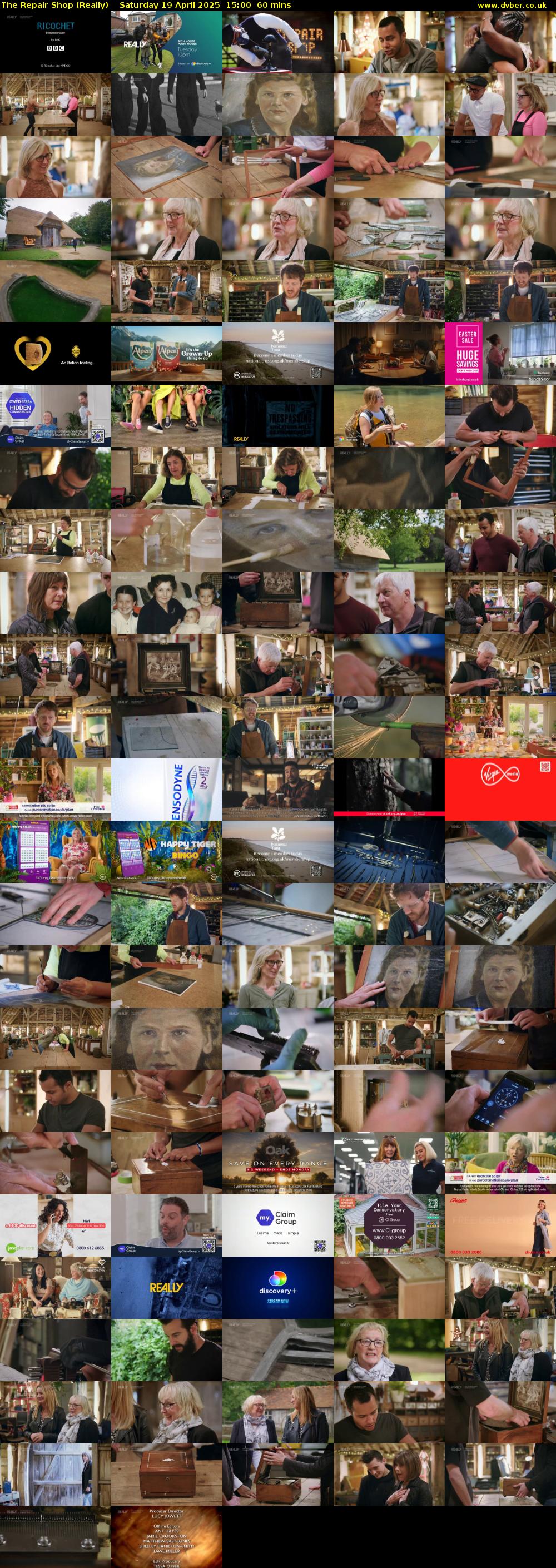 The Repair Shop (Really) Saturday 19 April 2025 15:00 - 16:00