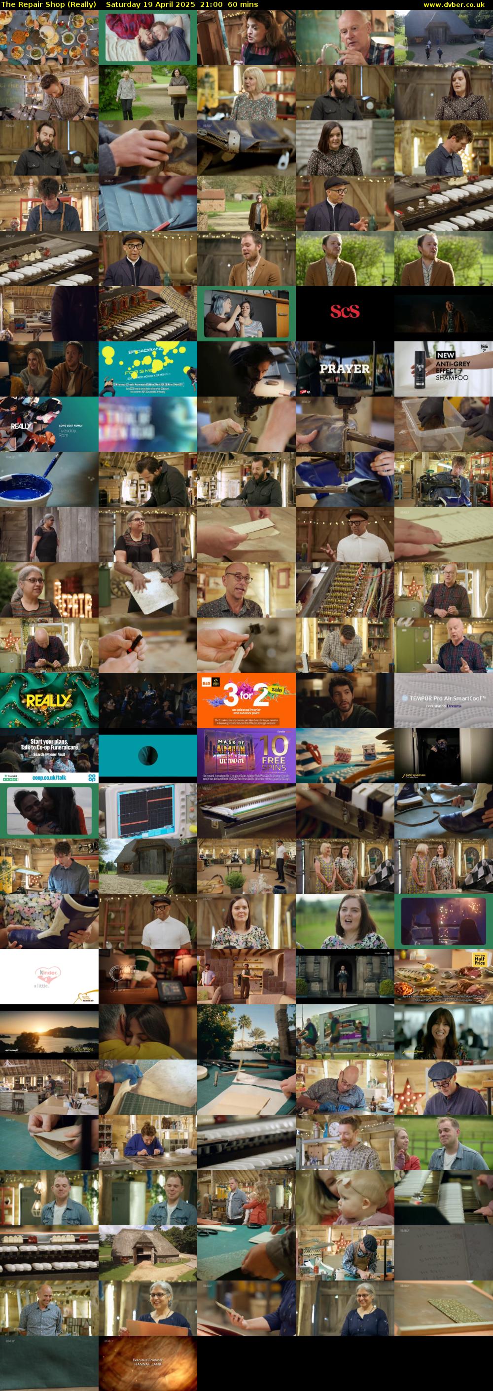 The Repair Shop (Really) Saturday 19 April 2025 21:00 - 22:00