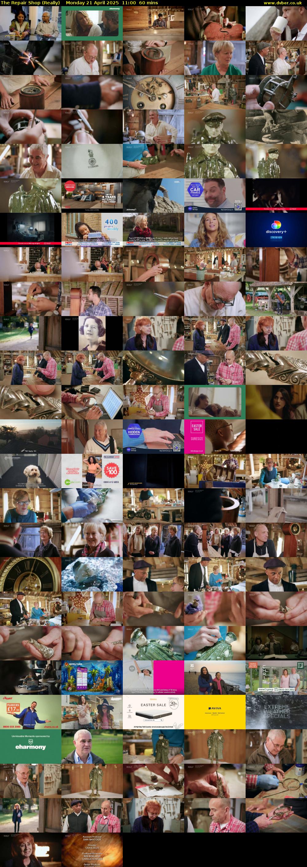 The Repair Shop (Really) Monday 21 April 2025 11:00 - 12:00